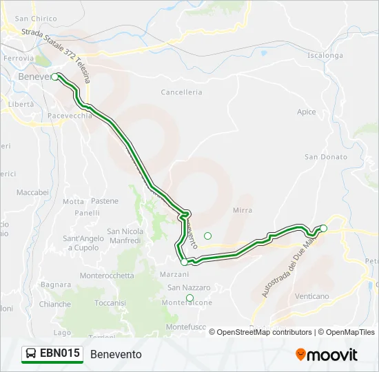 EBN015 Bus Line Map