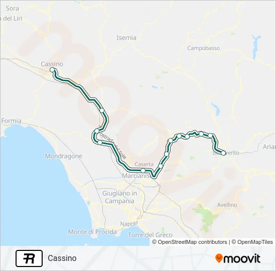 R Train Line Map