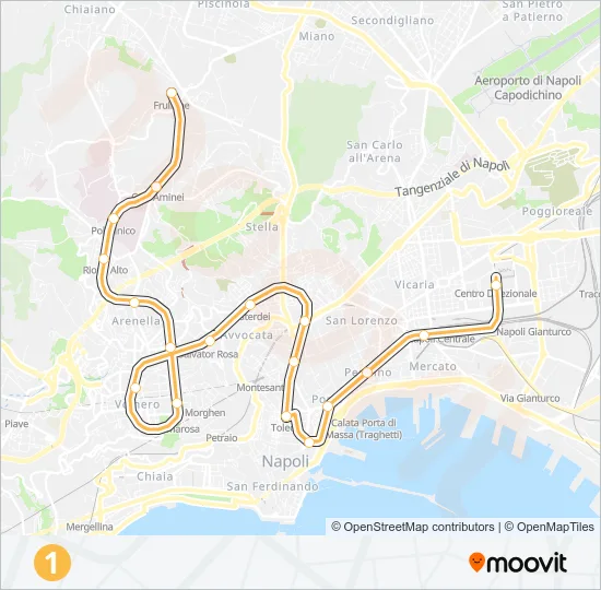 L1 Metro Line Map
