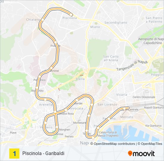 L1 metro Line Map