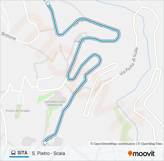 SITA Bus Line Map