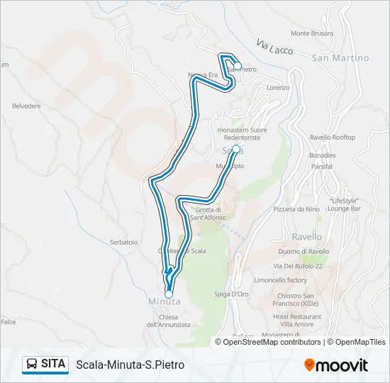 SITA Bus Line Map