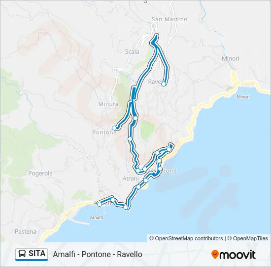 SITA Bus Line Map