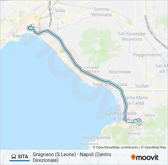 SITA Bus Line Map