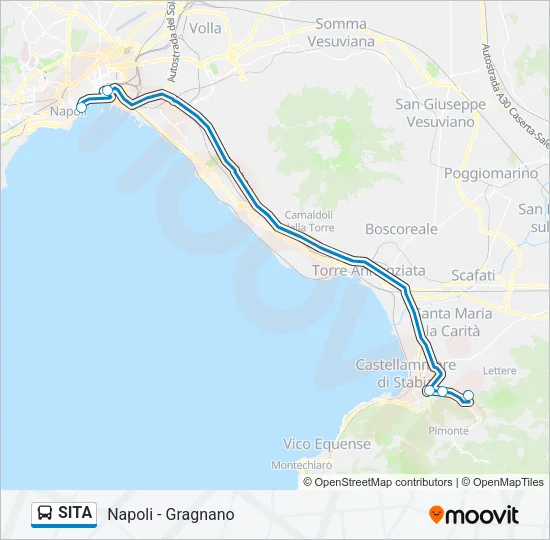 SITA Bus Line Map