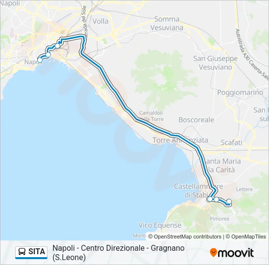SITA Bus Line Map