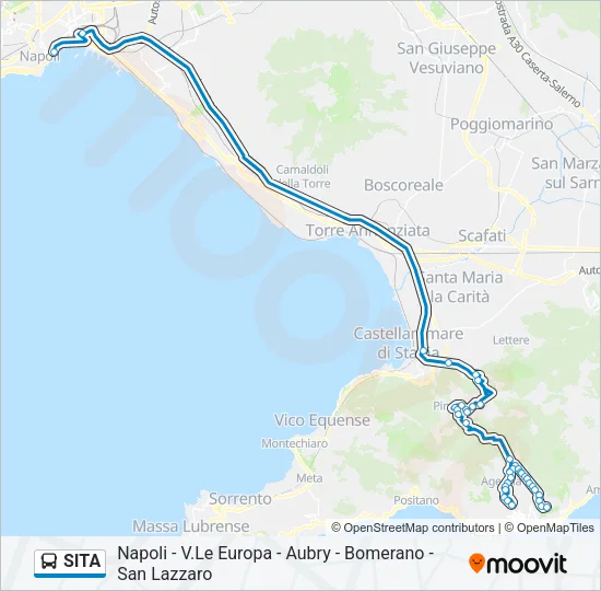 SITA Bus Line Map
