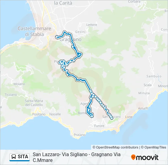 SITA Bus Line Map