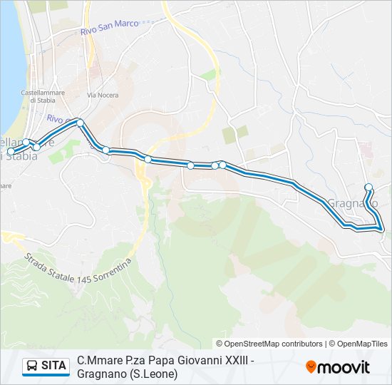 SITA bus Line Map