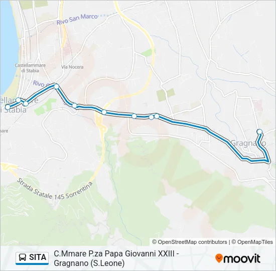 SITA Bus Line Map