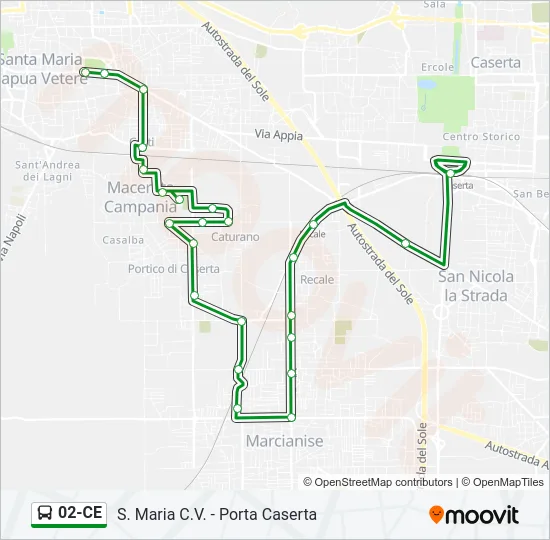02-CE Bus Line Map