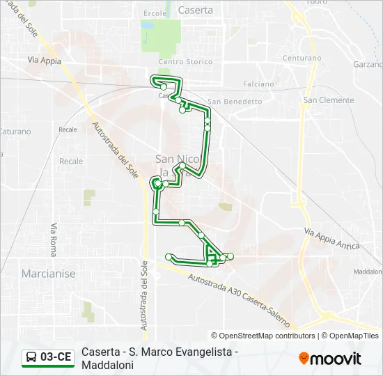 03-CE Bus Line Map
