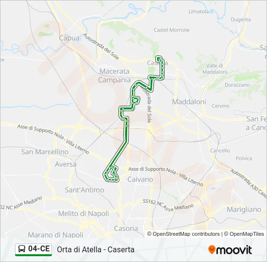 04-CE Bus Line Map