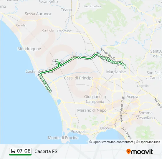 07-CE Bus Line Map