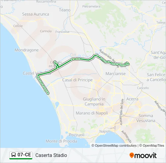 07-CE Bus Line Map