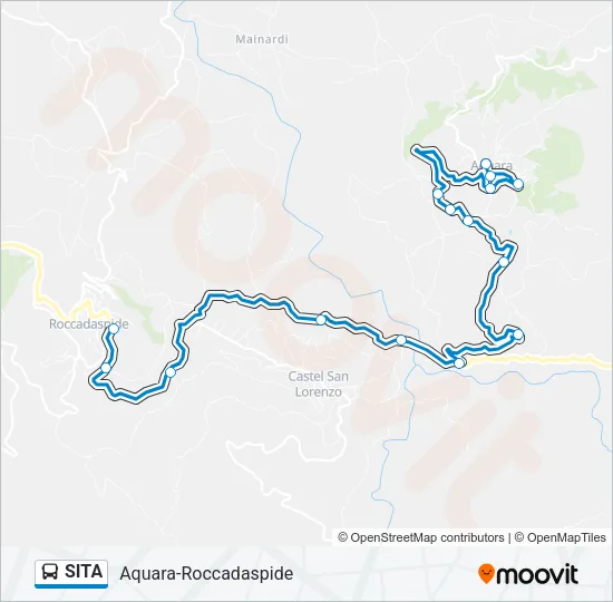 SITA Bus Line Map