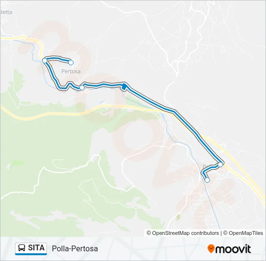 SITA Bus Line Map