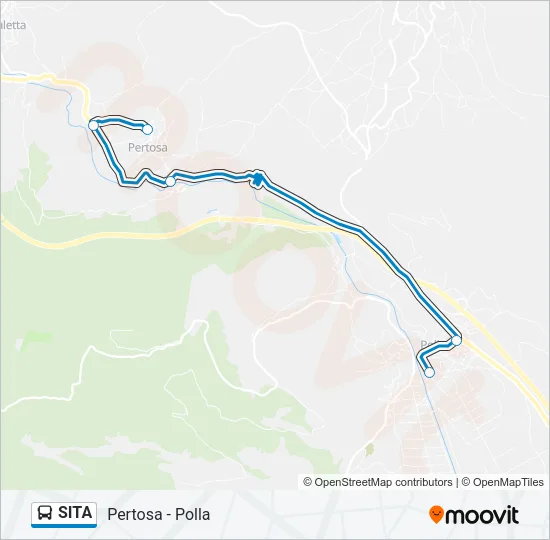 SITA Bus Line Map