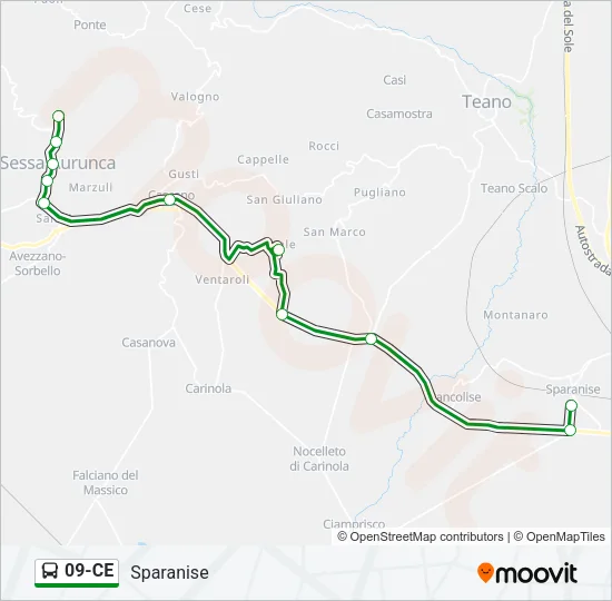 09-CE Bus Line Map