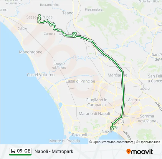 09-CE Bus Line Map
