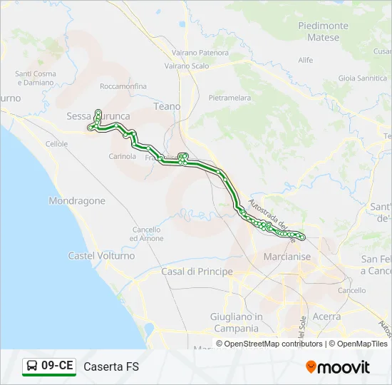 09-CE Bus Line Map