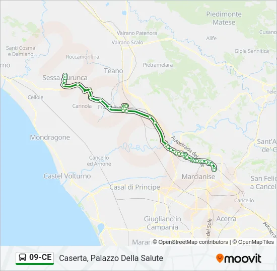 09-CE Bus Line Map
