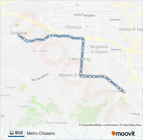 BUS Line Map