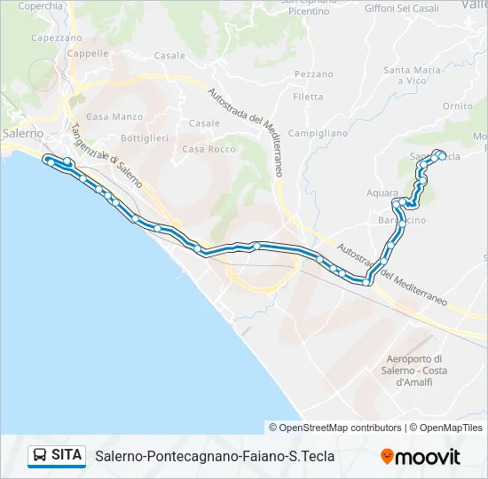 SITA Bus Line Map