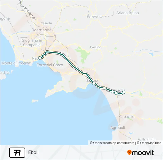 R Train Line Map