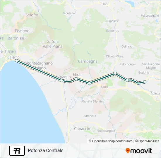 R Train Line Map