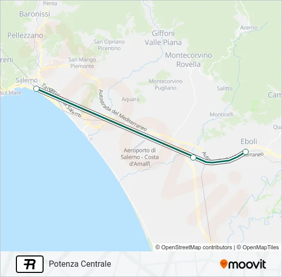 R Train Line Map