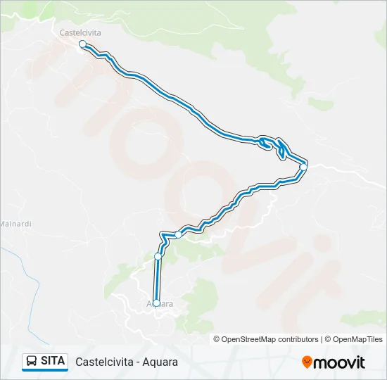 SITA Bus Line Map