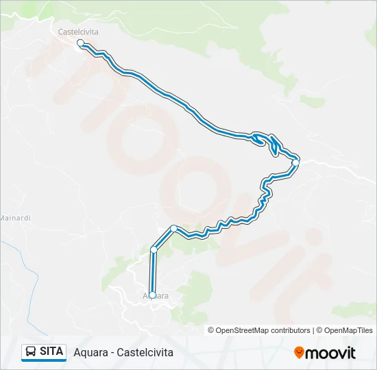 SITA Bus Line Map