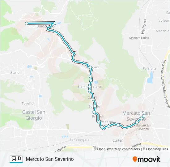 D Bus Line Map
