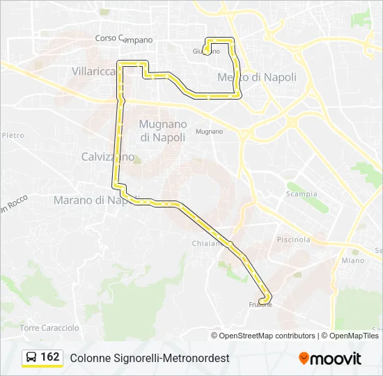 162 Bus Line Map