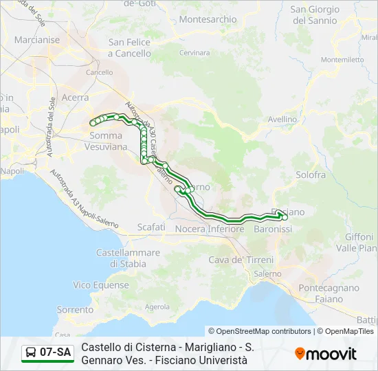 07-SA Bus Line Map