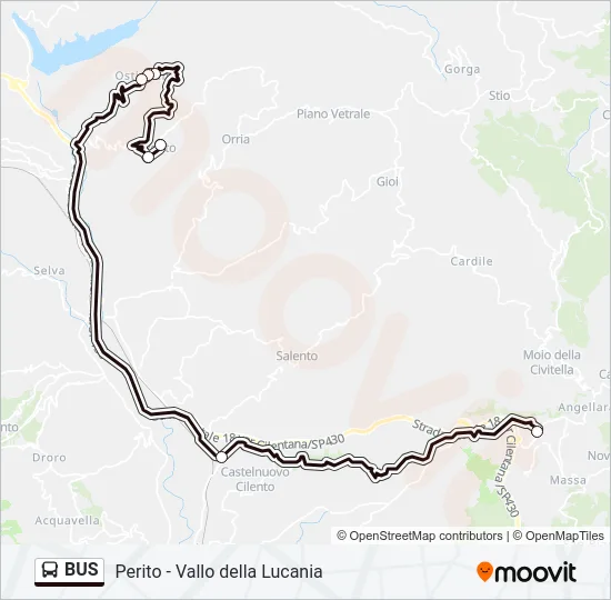 BUS Line Map