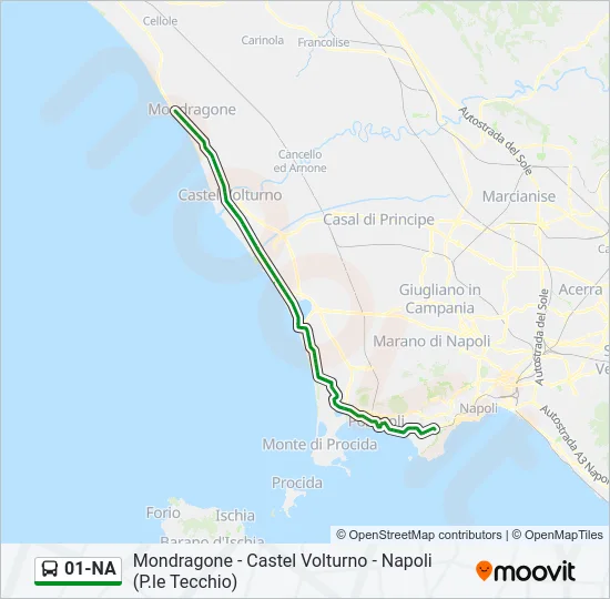 01-NA Bus Line Map