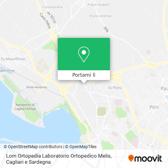 Mappa Lom Ortopedia Laboratorio Ortopedico Melis