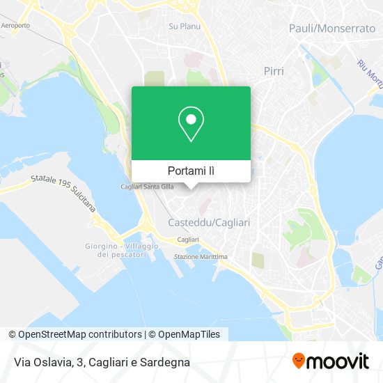 Mappa Via Oslavia, 3