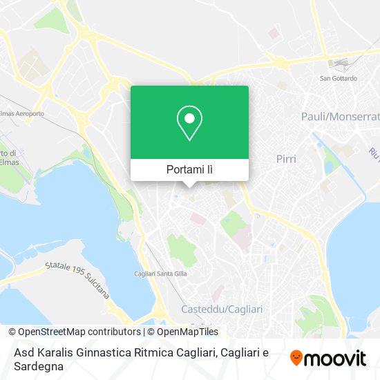 Mappa Asd Karalis Ginnastica Ritmica Cagliari