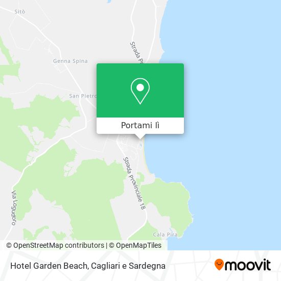 Mappa Hotel Garden Beach