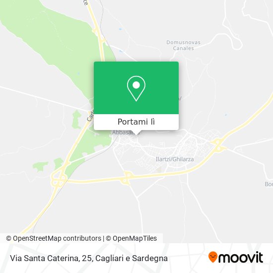 Mappa Via Santa Caterina, 25