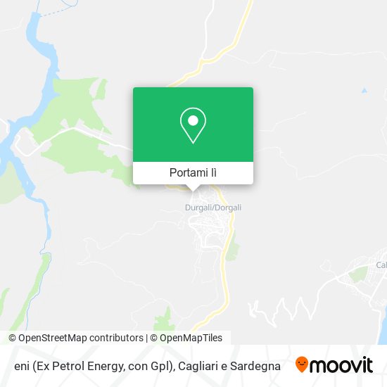 Mappa eni (Ex Petrol Energy, con Gpl)