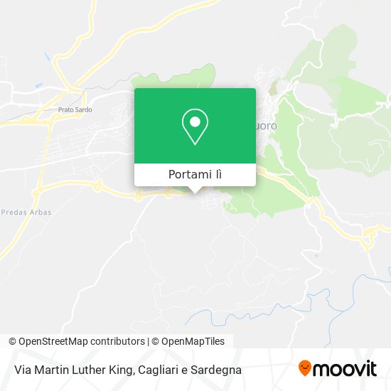 Mappa Via Martin Luther King