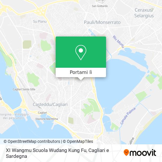 Mappa XI Wangmu Scuola Wudang Kung Fu