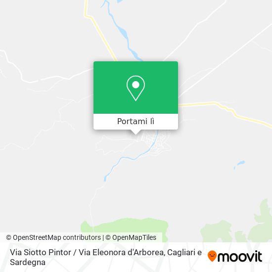 Mappa Via Siotto Pintor / Via Eleonora d'Arborea