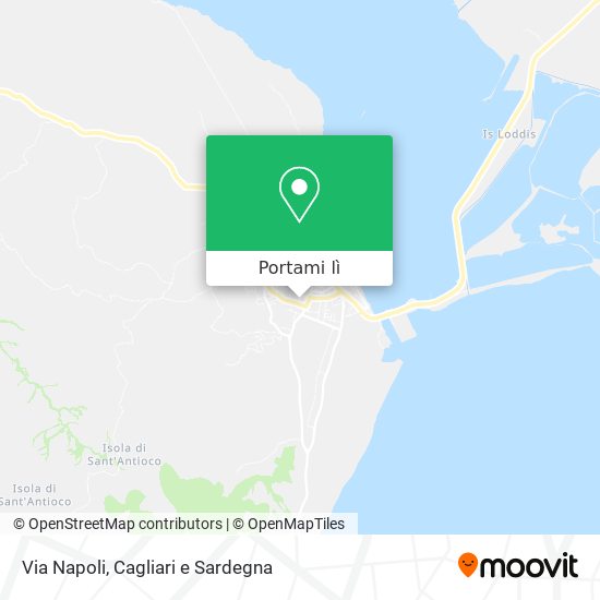 Mappa Via Napoli