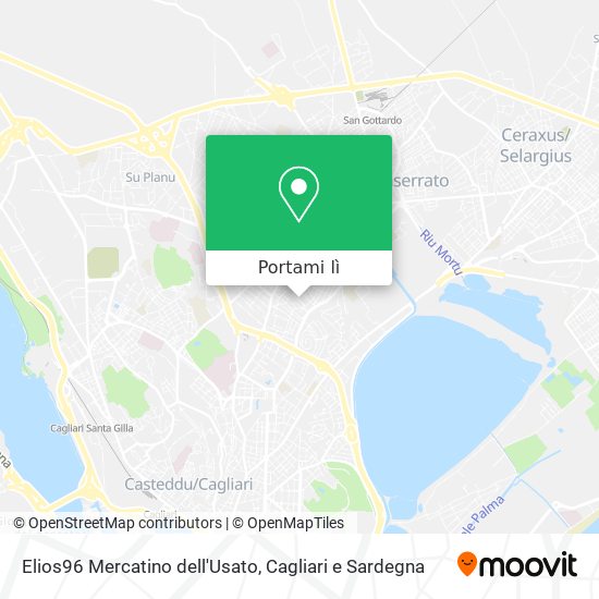 Mappa Elios96 Mercatino dell'Usato