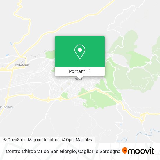 Mappa Centro Chiropratico San Giorgio